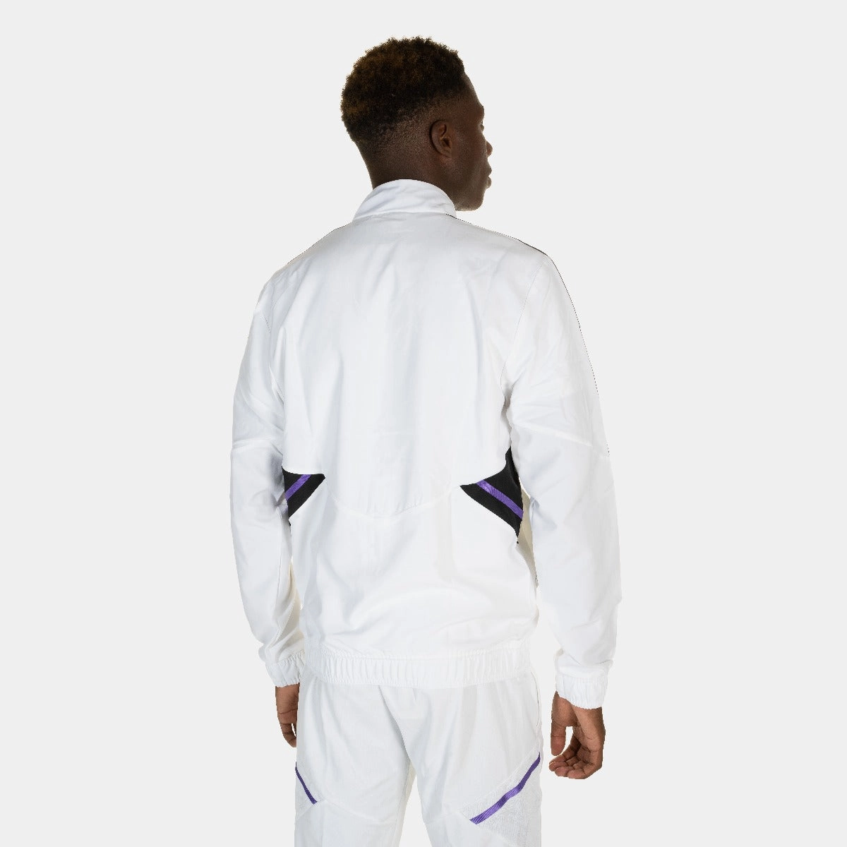 Veste de survêtement Real Madrid Condivo 2022/2023 - Blanc/Noir/Violet