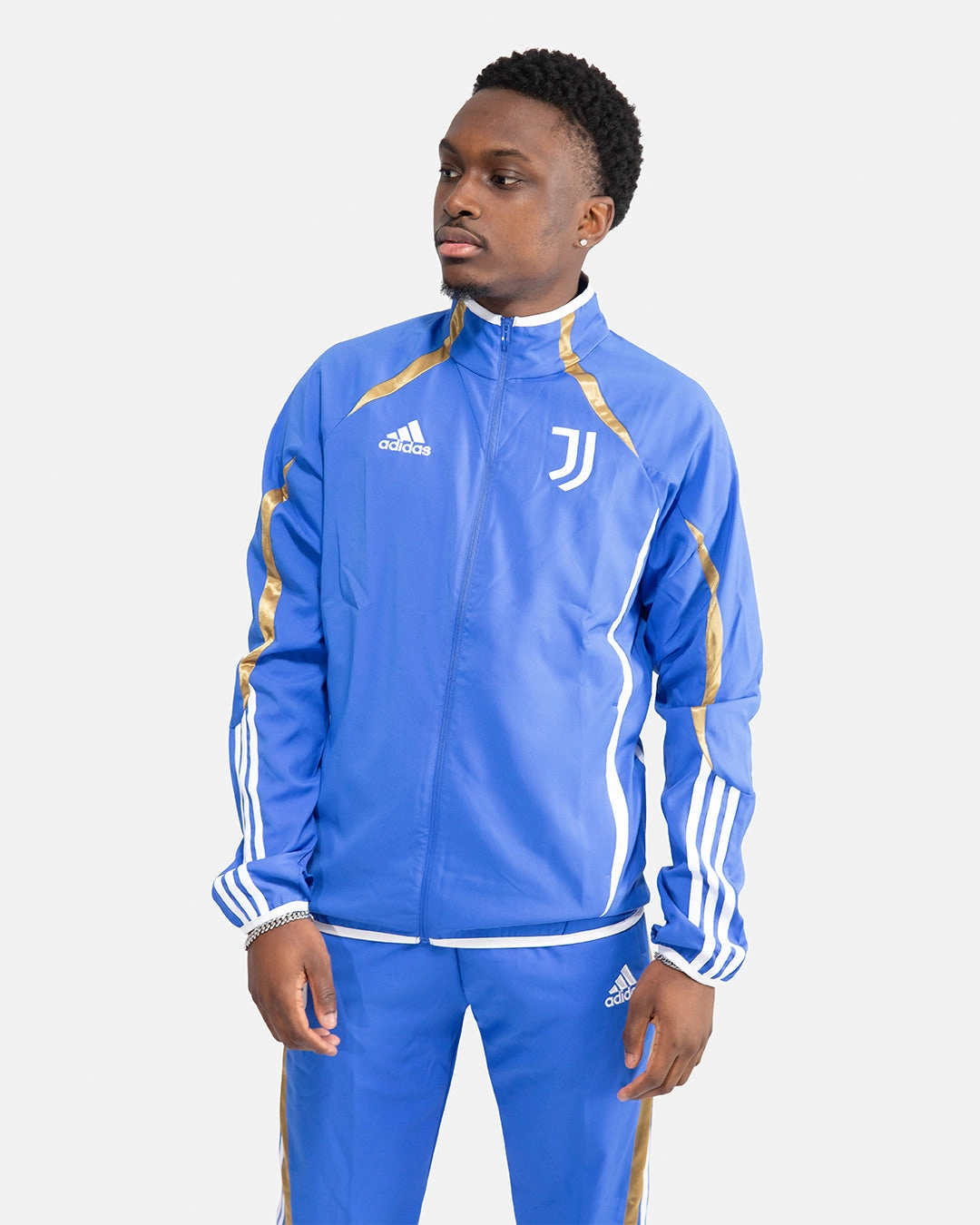 Veste survêtement Juventus Teamgeist 2021/2022 - Bleu