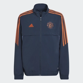 Veste survêtement Manchester United Junior 2022/2023 - Bleu/Orange
