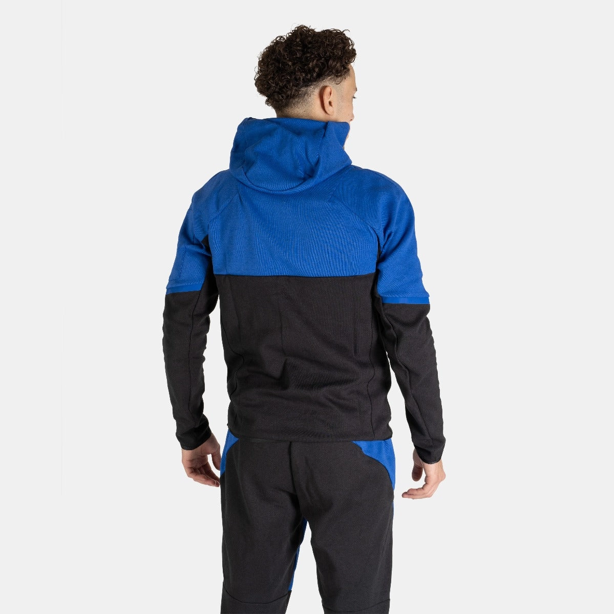 Veste à capuche Adidas Designed For Gameday  - Noir/Bleu