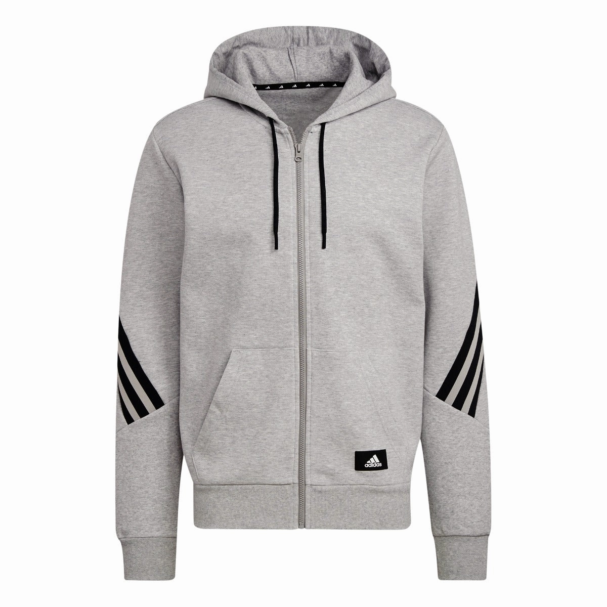 Veste à capuche Adidas Stripes - Gris