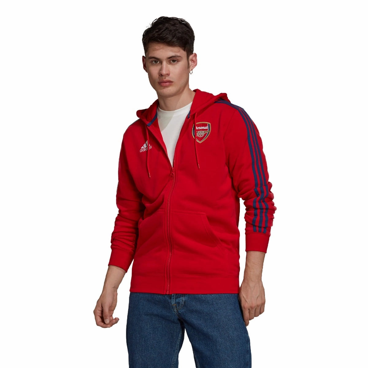 Veste à Capuche Arsenal 2021/2022 - Rouge/Bleu