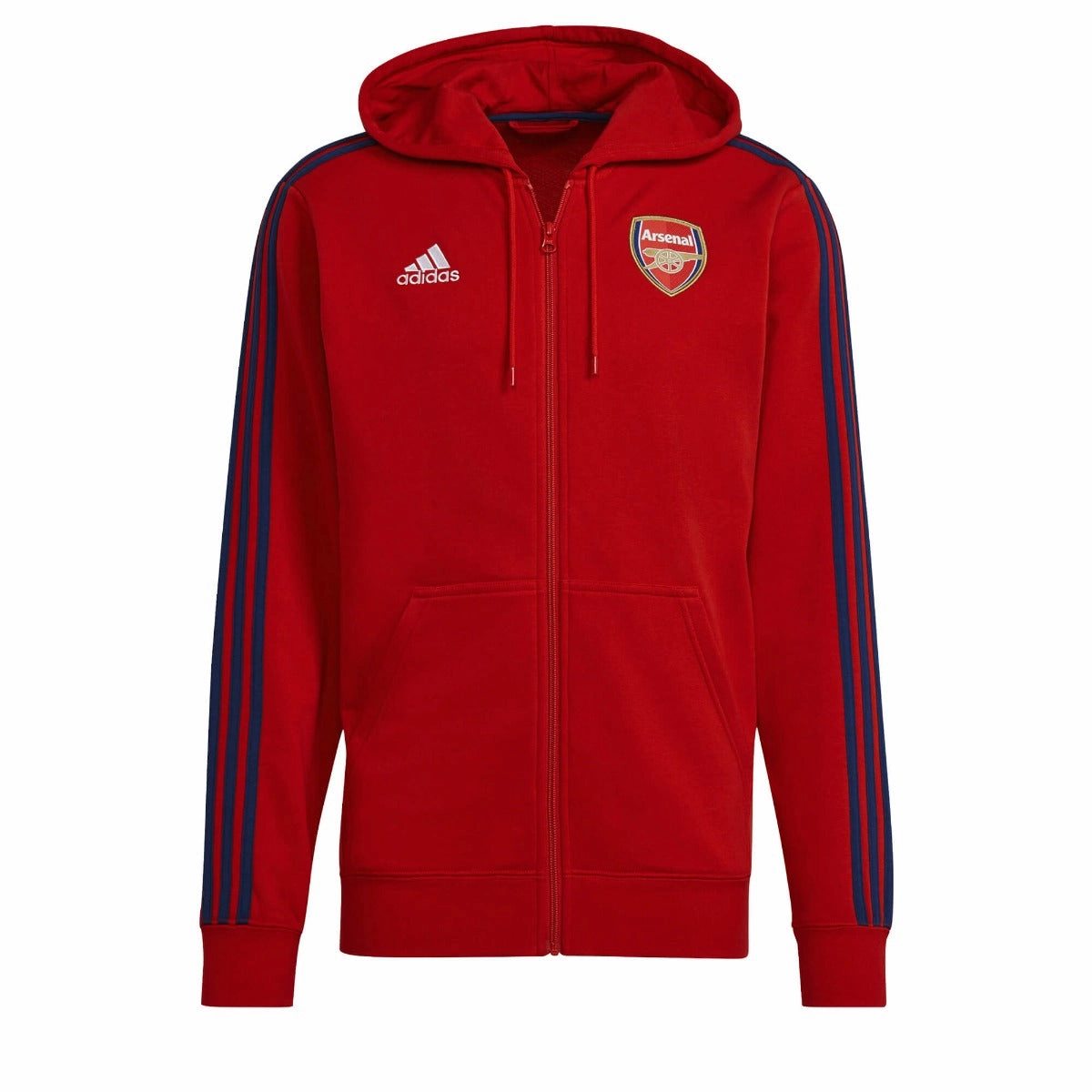 Veste à Capuche Arsenal 2021/2022 - Rouge/Bleu