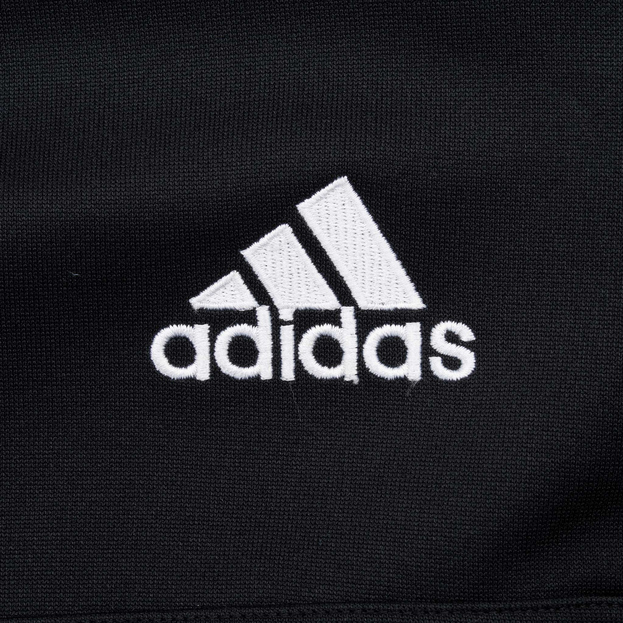 VINTAGE ADIDAS BLACK PULLOVER TRACK JACKET 1990S XL