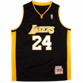 VINTAGE HARDWOOD CLASSICS NBA LAKERS 24 BRYANT JERSEY SIZE 2XL