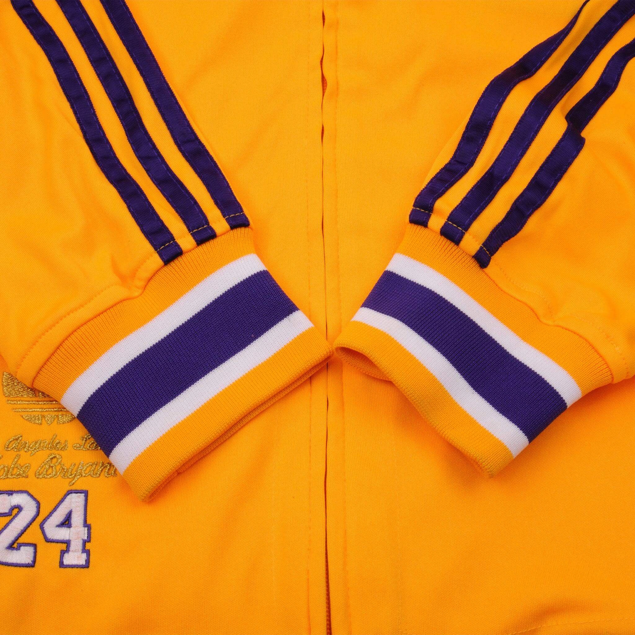 VINTAGE NBA ADIDAS LOS ANGELES LAKERS KOBE BRYANT TRACKSUIT JACKET LARGE