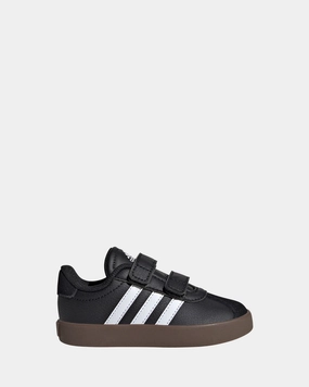 Vl Court 3.0 Self-Fastening Infant Black/White/Black