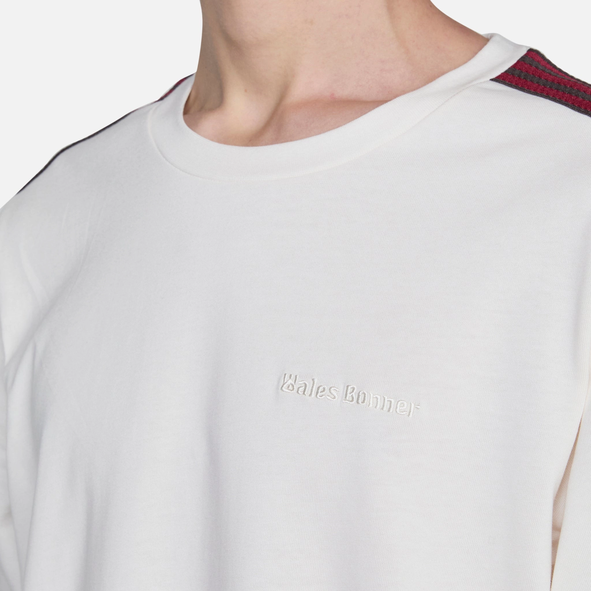 Wales Bonner x Set-In T-Shirt Chalk White