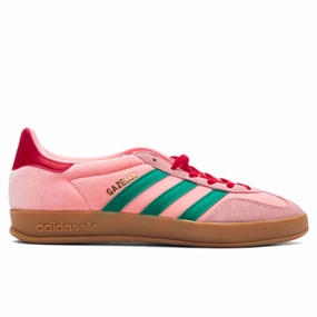 Women's Gazelle Indoor - Court Green/Glow Pink/Gum
